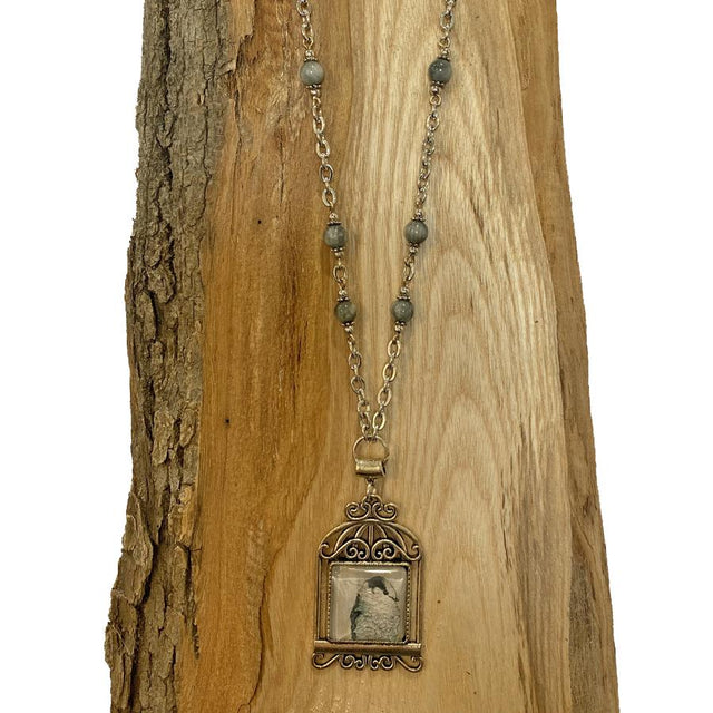 PP016 Bird Cage Necklace | Asha Jewelry